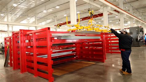 storage of sheet metal